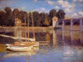 Die Brücke von Argenteuil Claude Monet